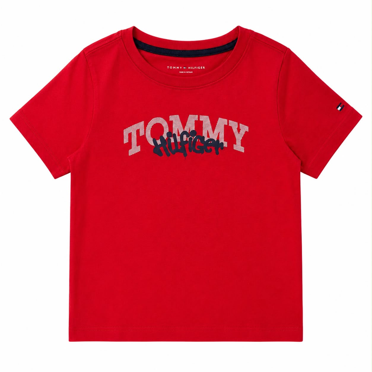 Tommy Hilfiger Graffiti Regular Fit Crew-Neck T-shirt