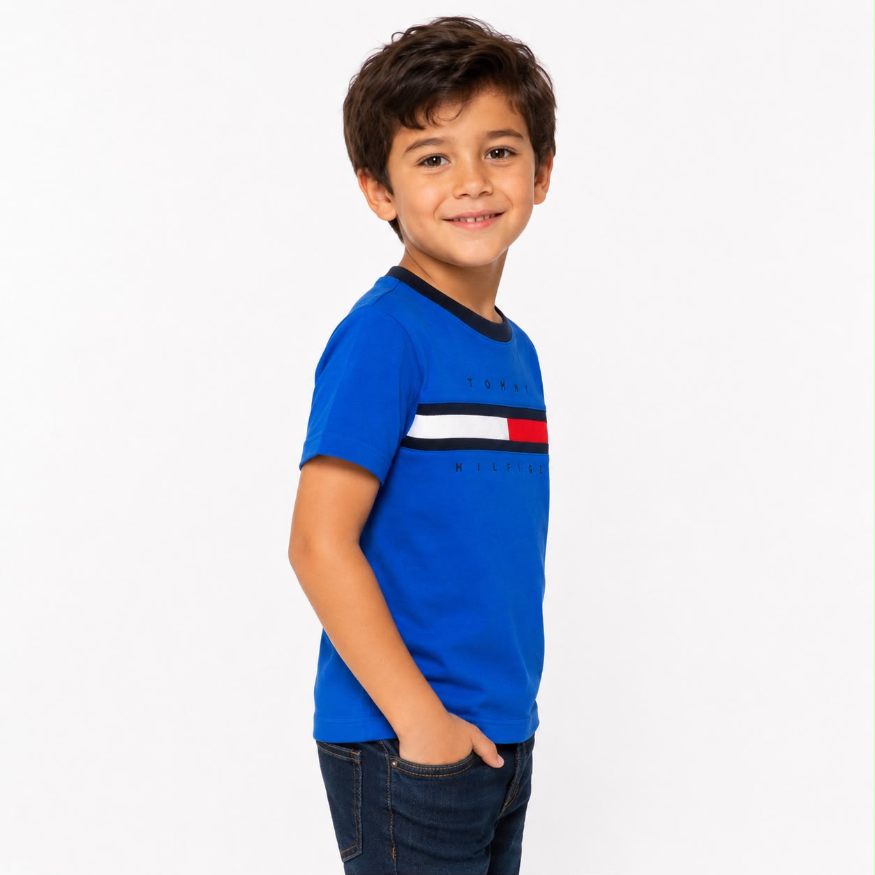 Tommy Hilfiger Kids' Flag Polo