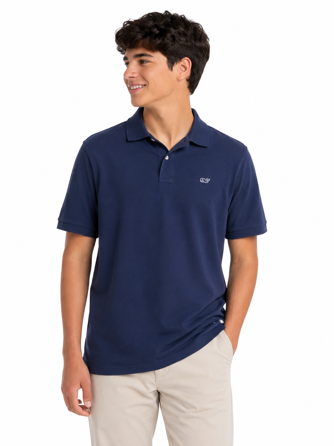 Vineyard Vines Boys' Heritage Pique Polo