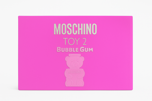 Moschino Toy 2 Bubble Gum Spray Gift Set Box