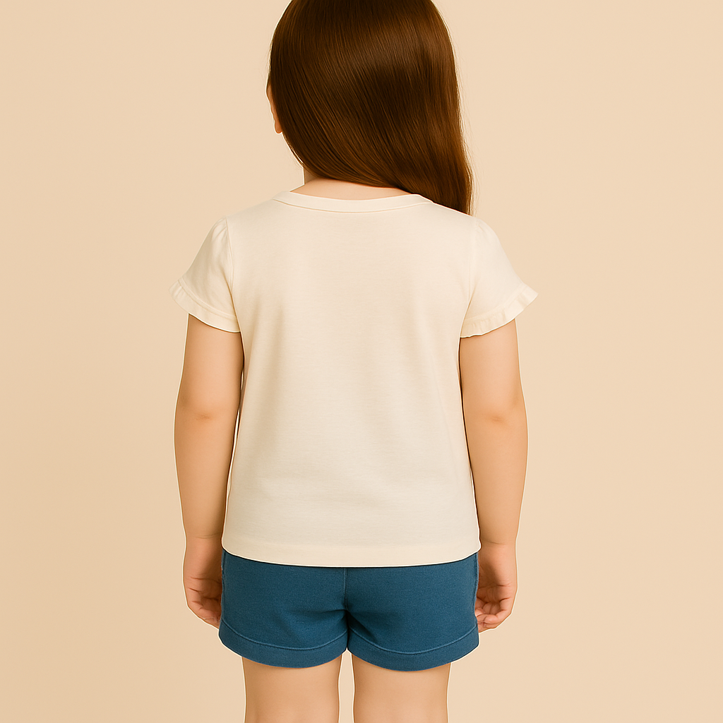 The Children's Place Ballerina Print T-Shirt For Babies And Toddlers