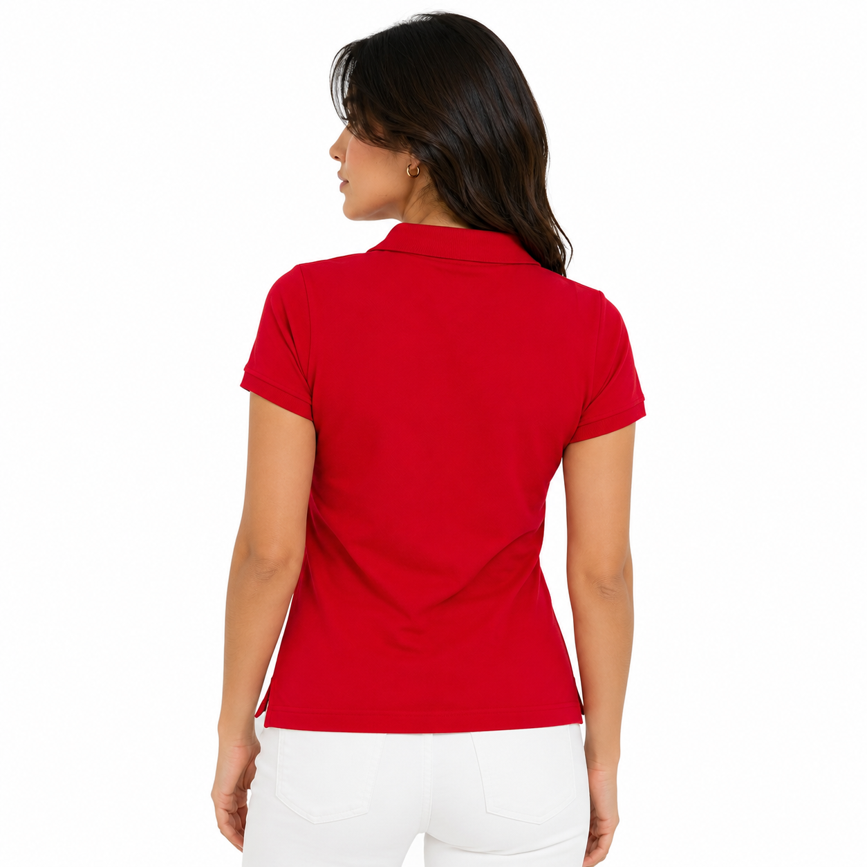 Nautica Womens 5-Button Polo