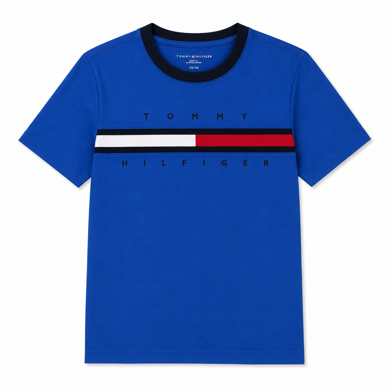 TOMMY HILFIGER-Classic Tommy Hilfiger t-shirt in bright blue