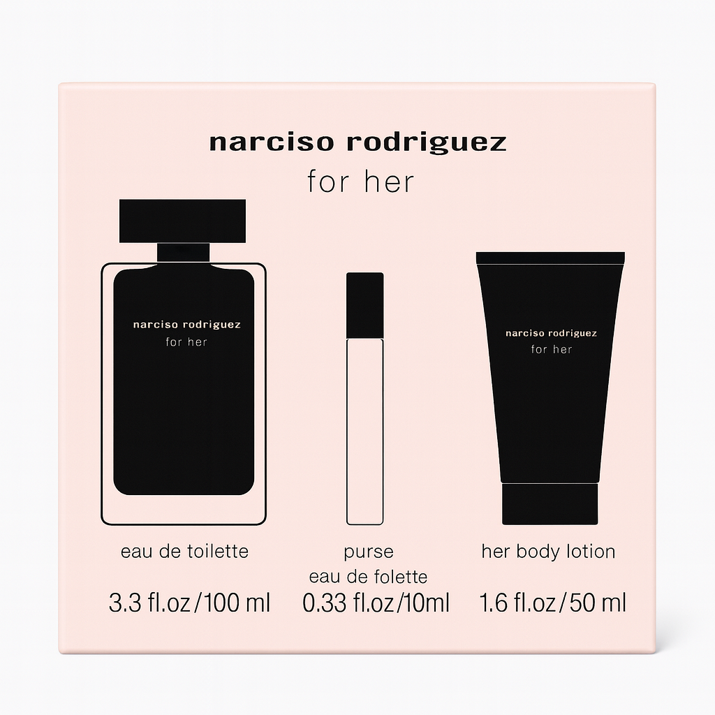Narciso Rodriguez For Her Eau de Toilette Set