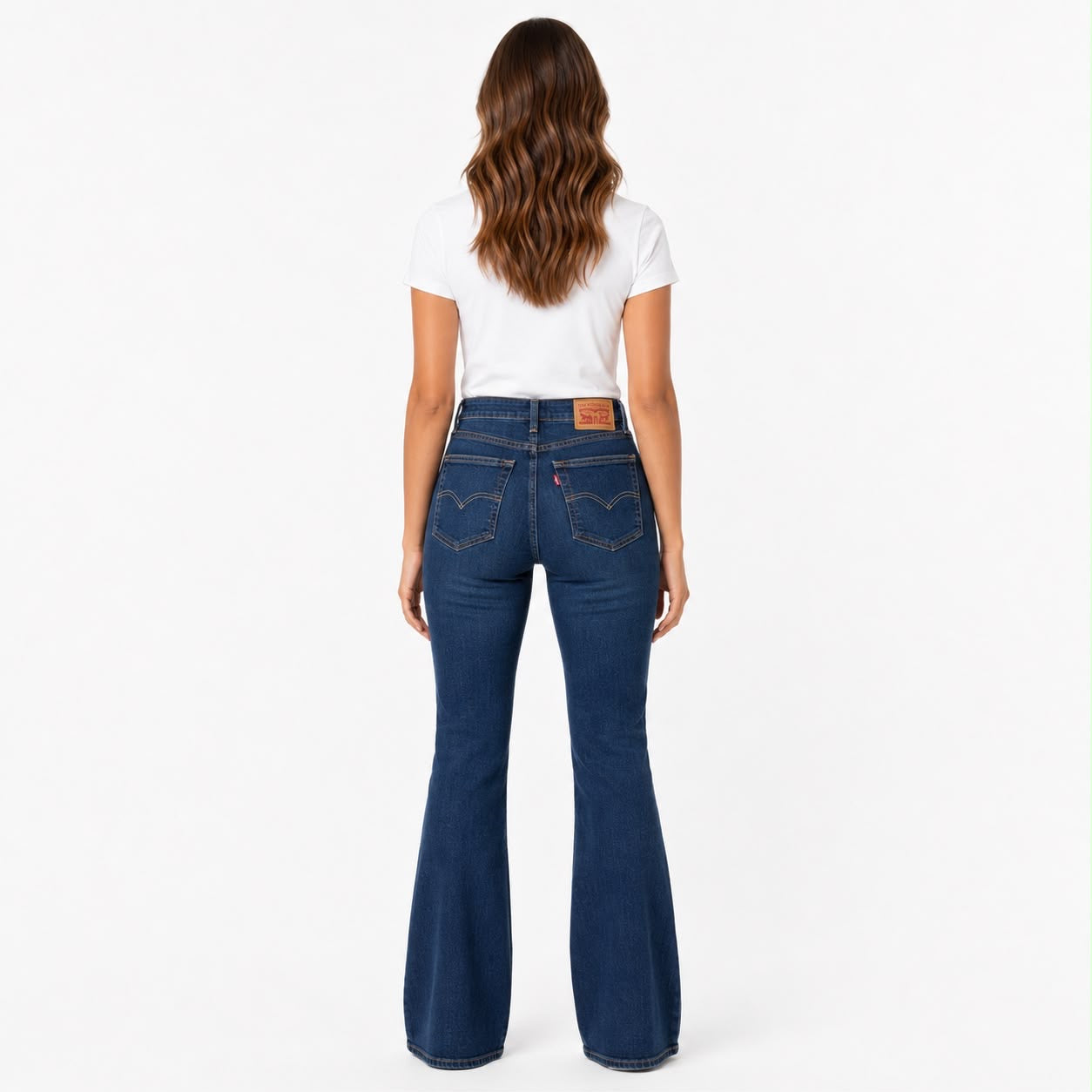 Levi's Womens 726 Flare Jeans Eternal Indigo - Dark Wash