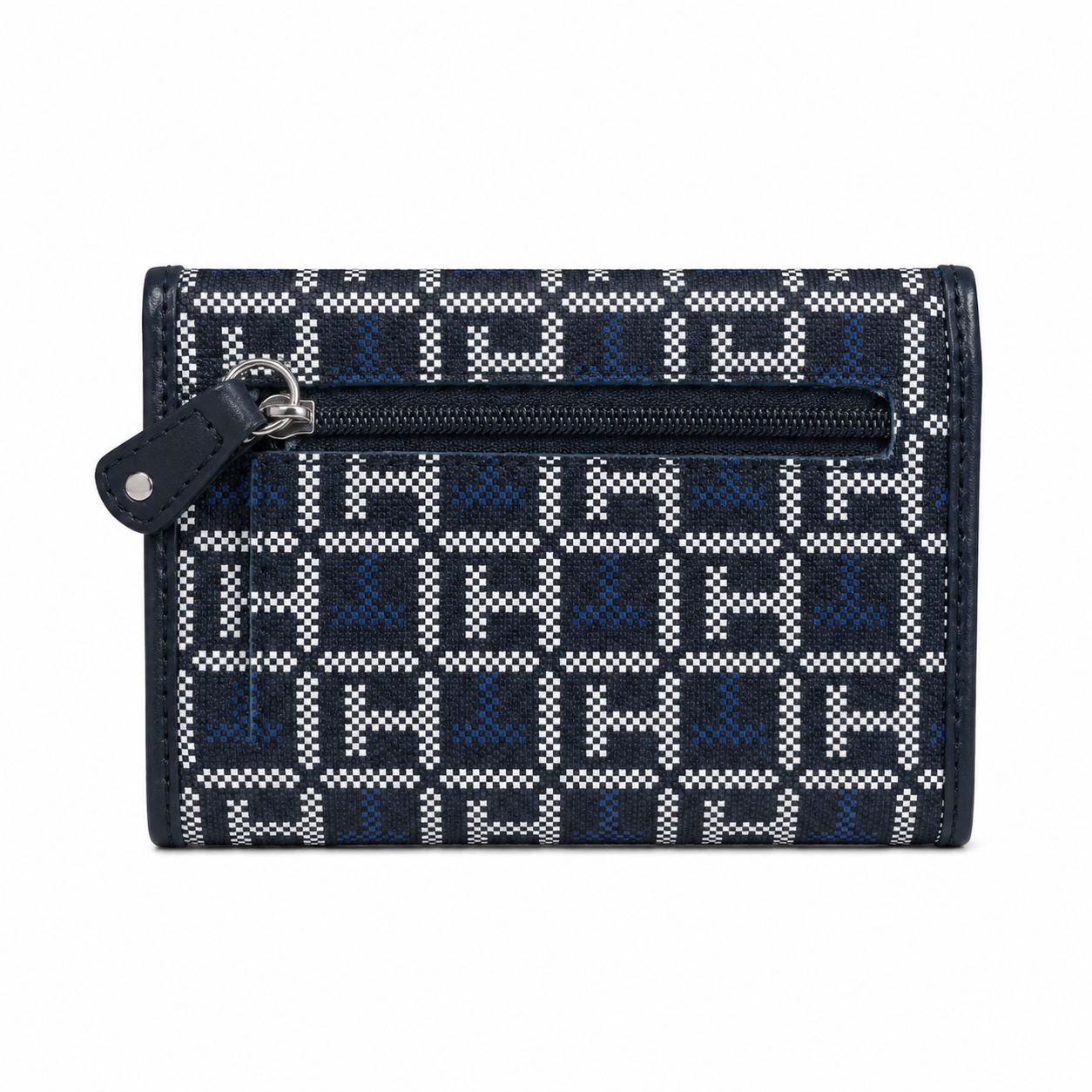 Tommy Hilfiger monogram jacquard envelope wallet