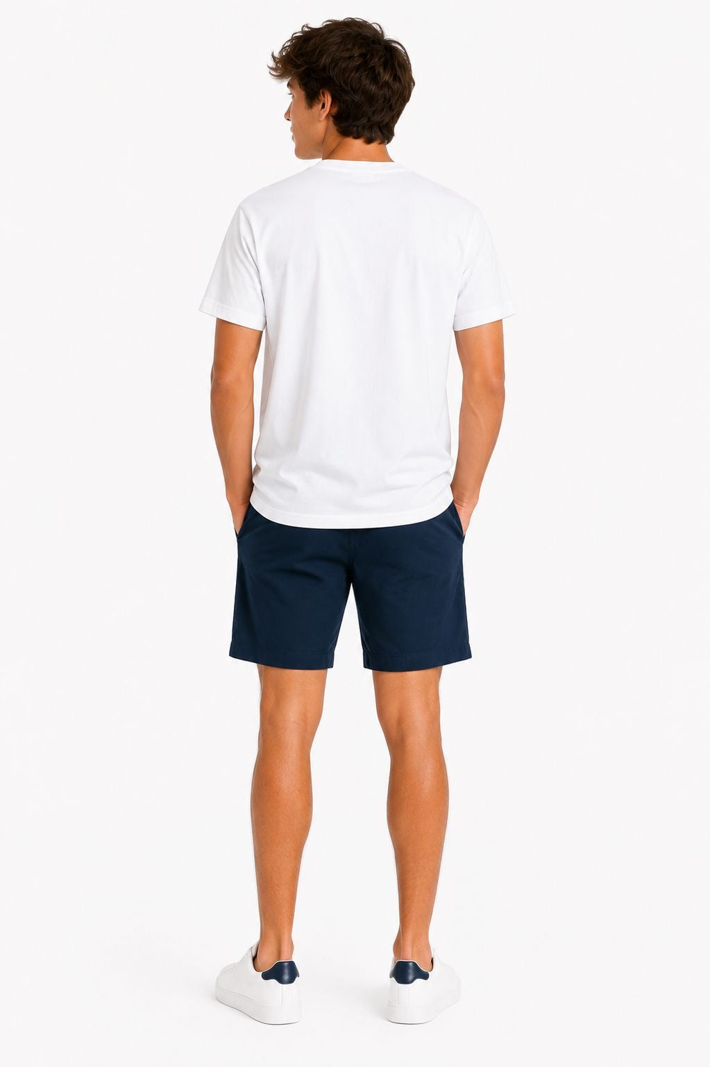 Abercrombie & Fitch white short-sleeved t-shirt