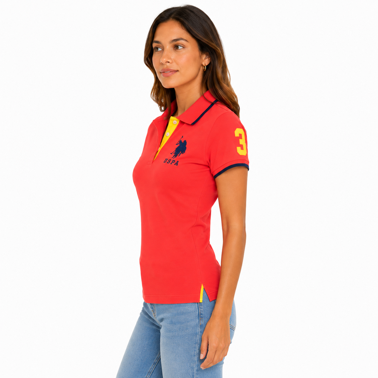 US Polo Assn Solid Triple Crown Polo Shirt