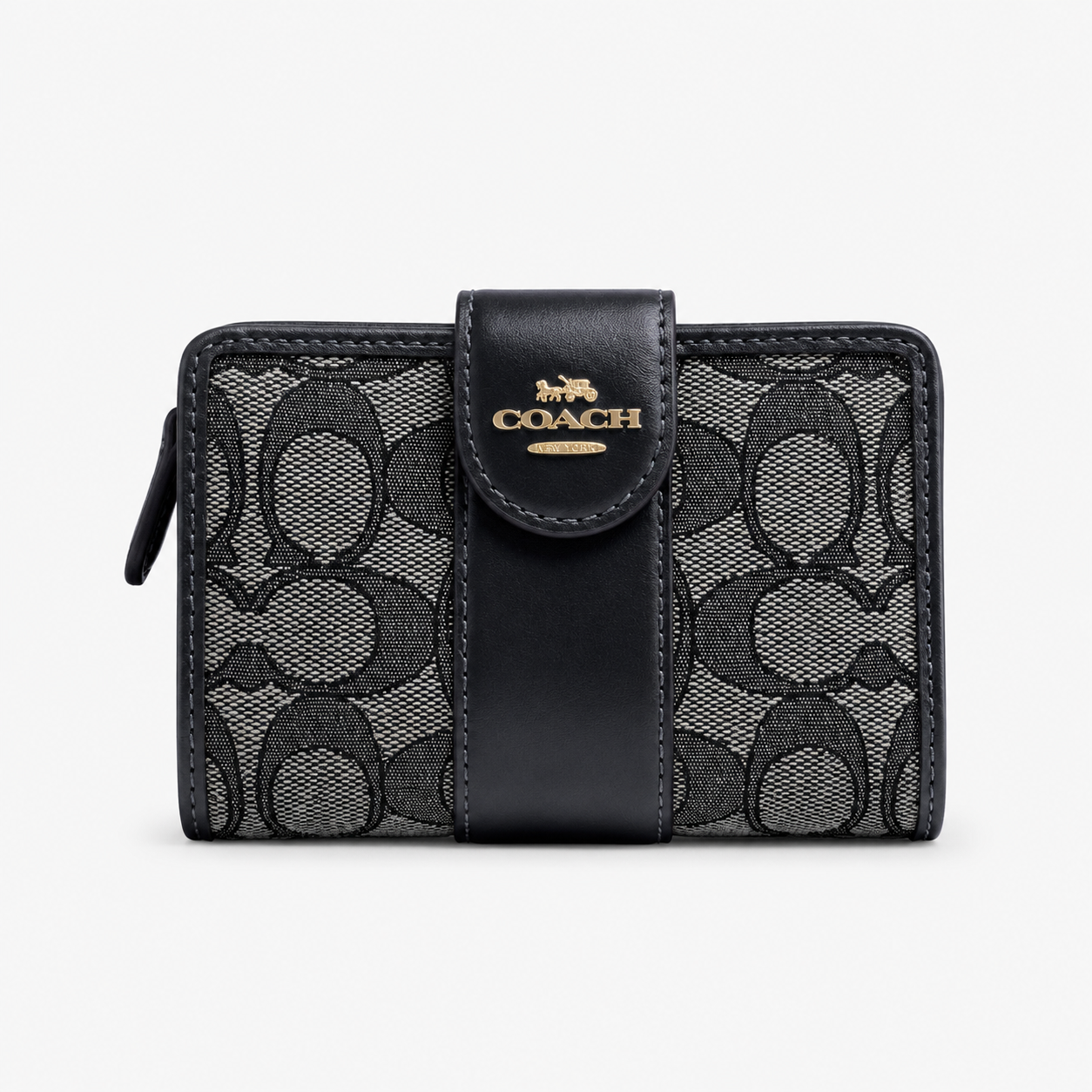 Coach Medium Corner Zip Wallet
