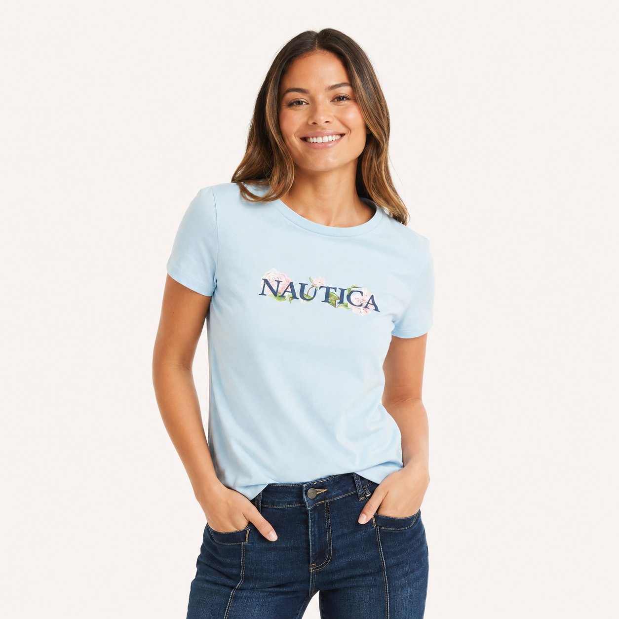 Nautica Sustainably Crafted Cotton Jersey T-Shirt