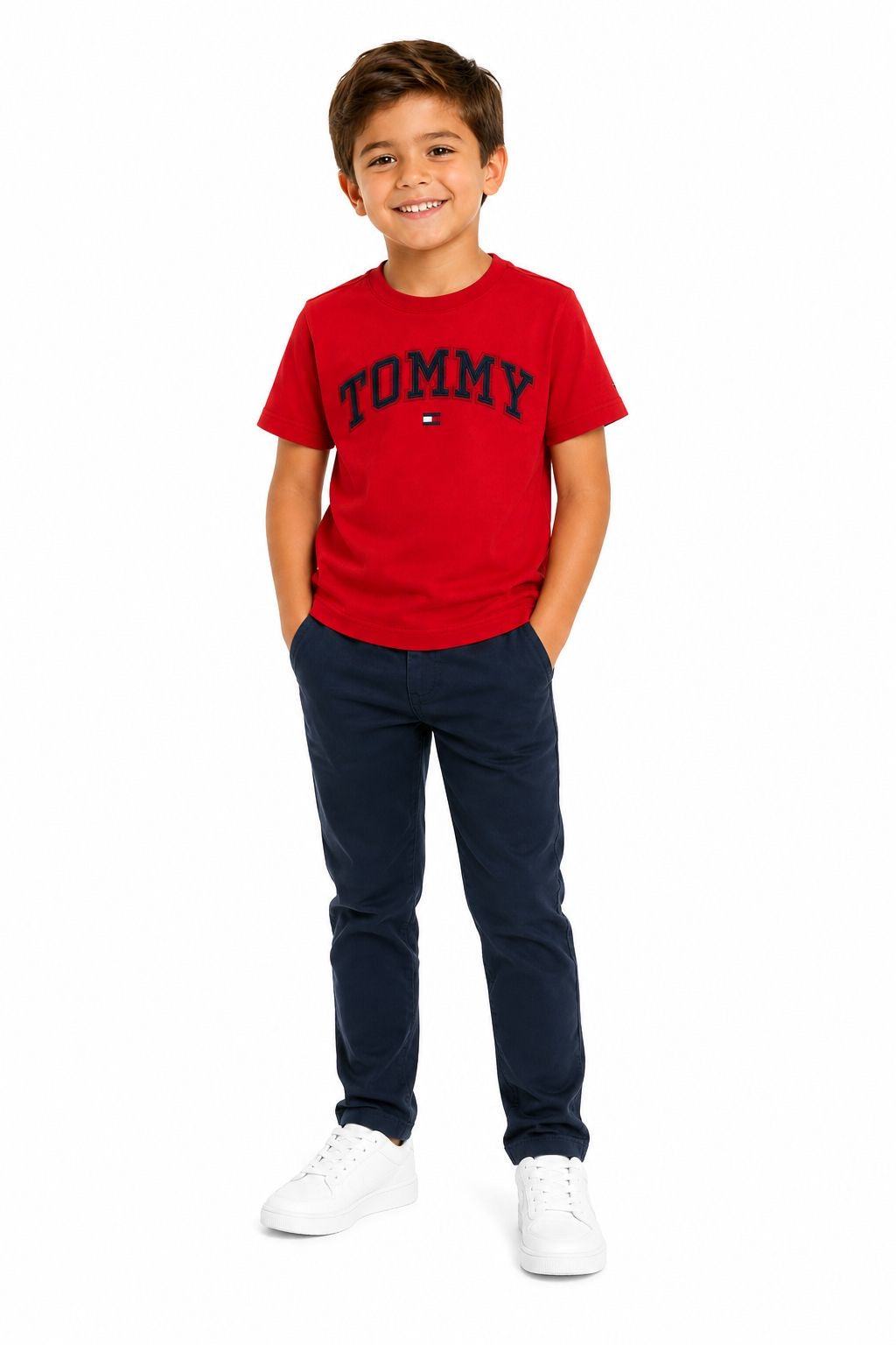 Tommy Hilfiger t-shirt in red for children