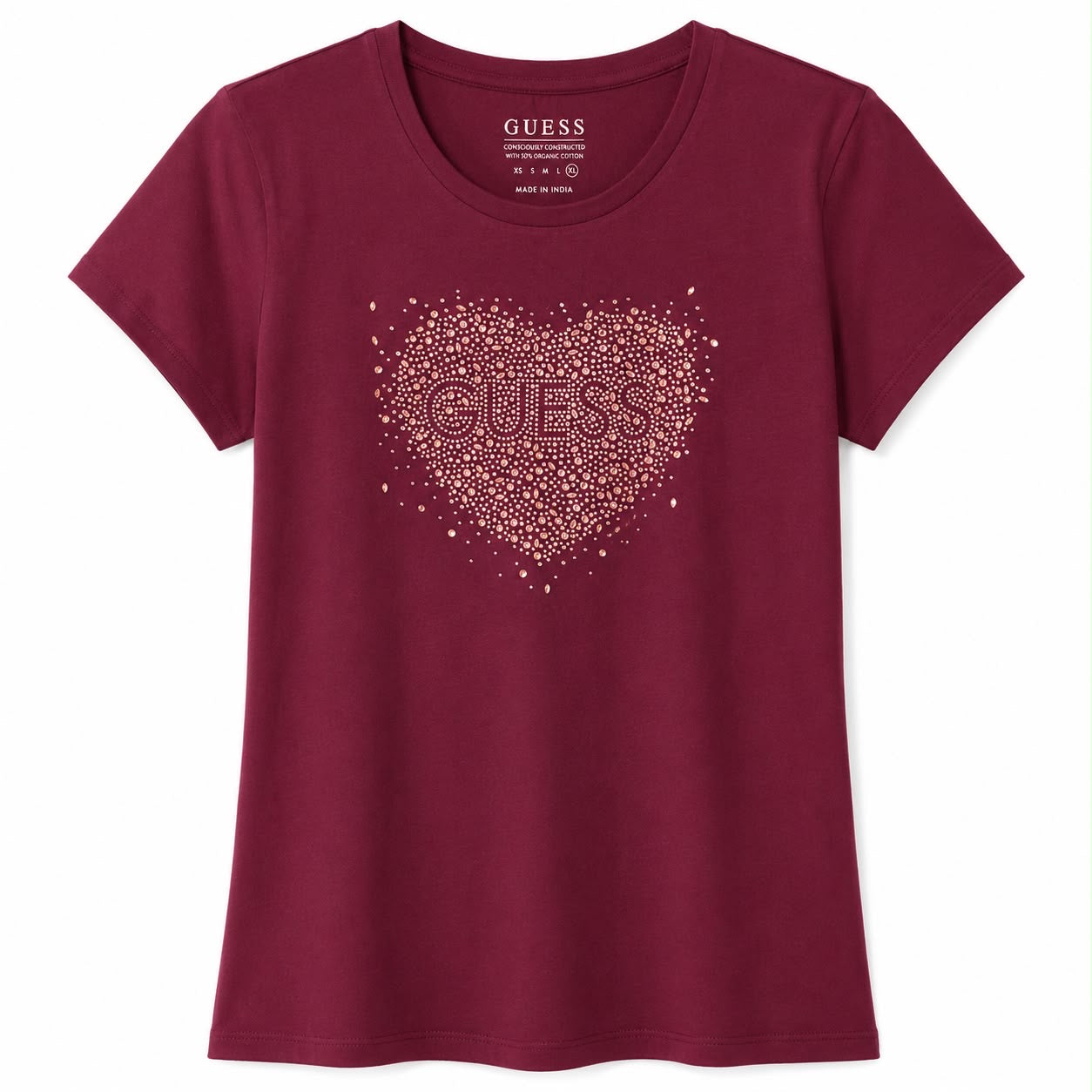 Guess Eco Bibi Heart Tee