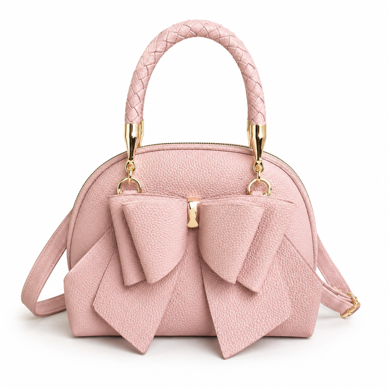Grossi Dreams Bea Braided Top Handle Satchel