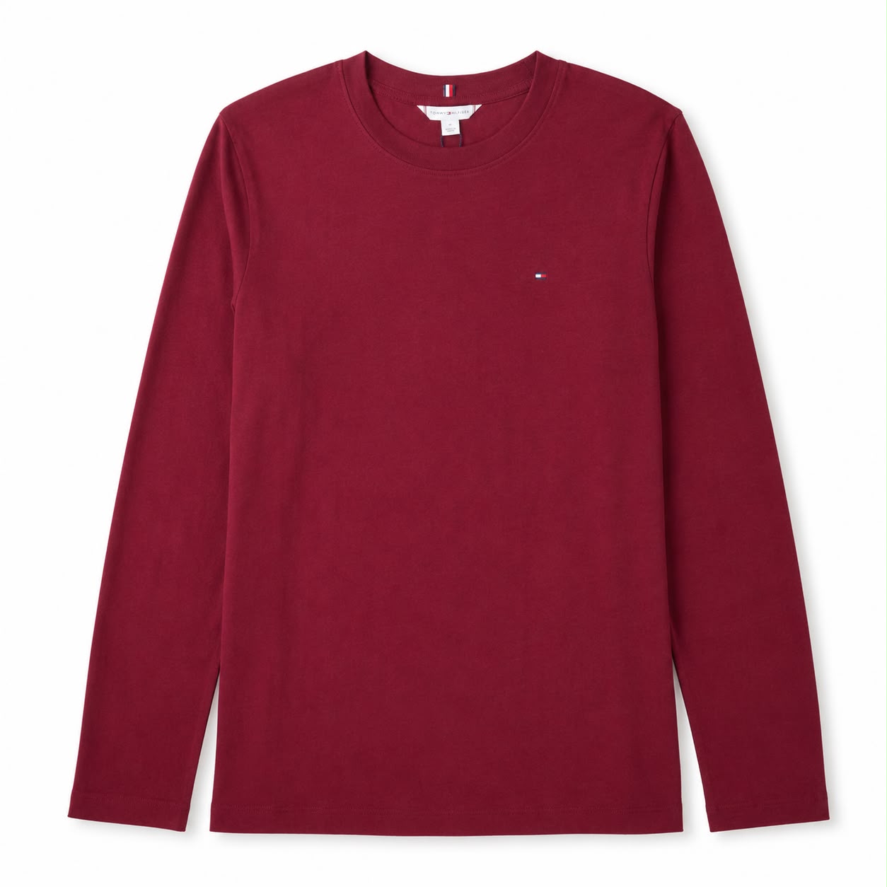 Tommy Hilfiger Long-Sleeve Crewneck Favorite T-Shirt
