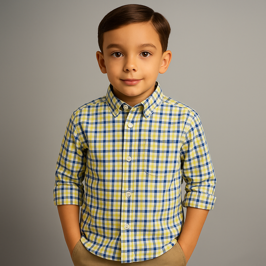The Children's Place Boys' Cotton Button-Down Shirt