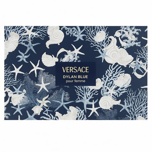 Versace Pour Femme Dylan Blue 4pcs Lady Case