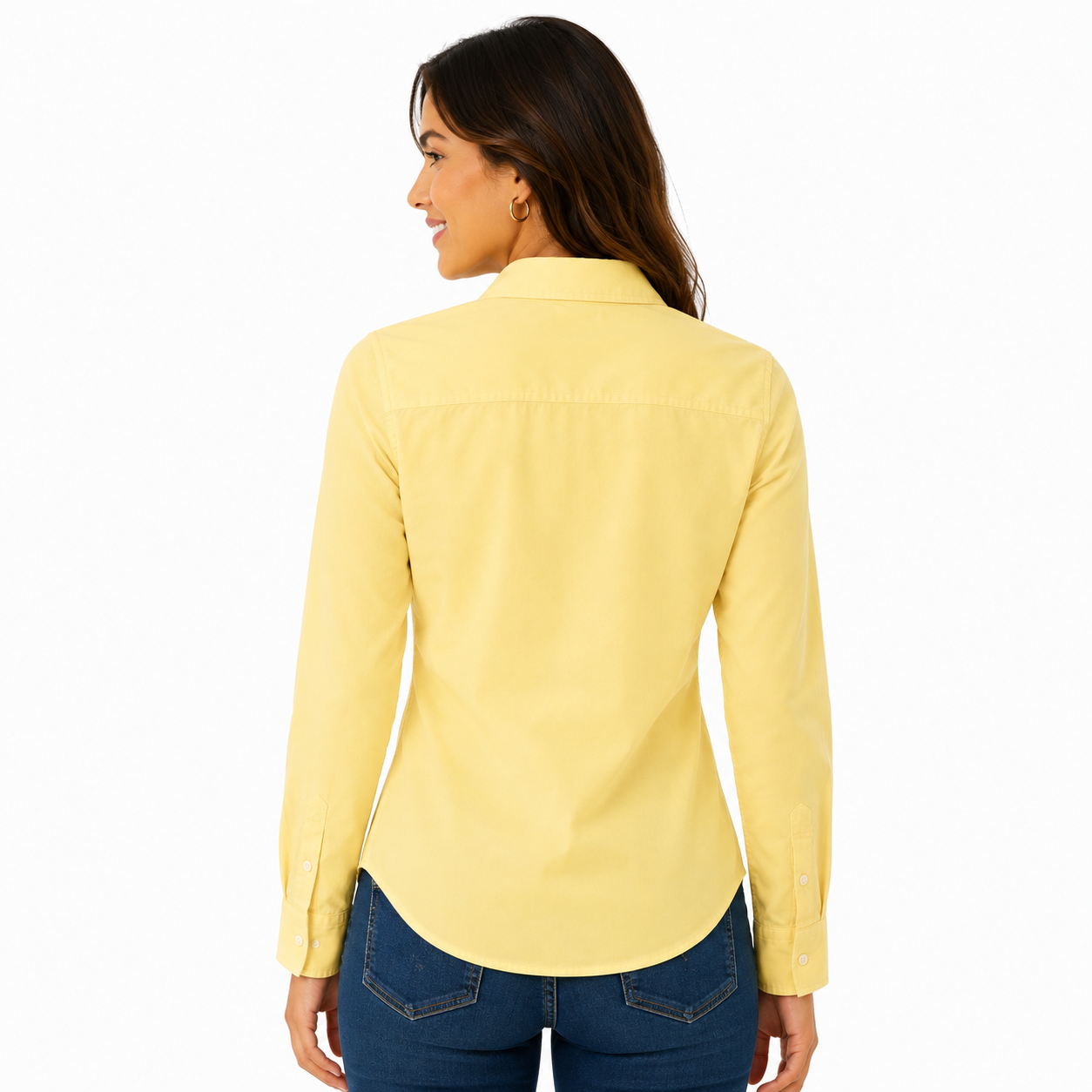 US Polo ASSN Poplin Solid Stretch Shirt