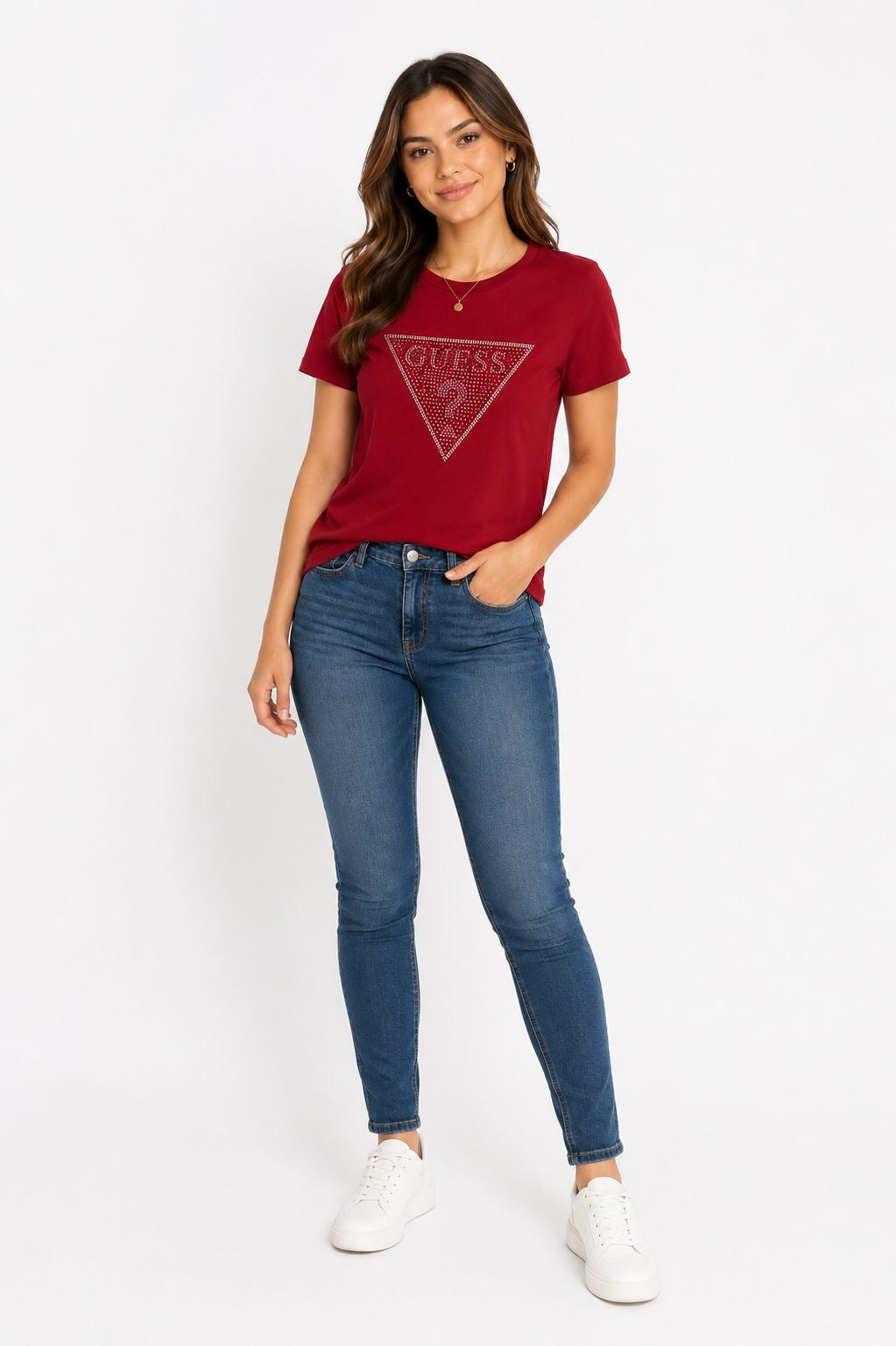 GUESS-Women's short-sleeved t-shirt