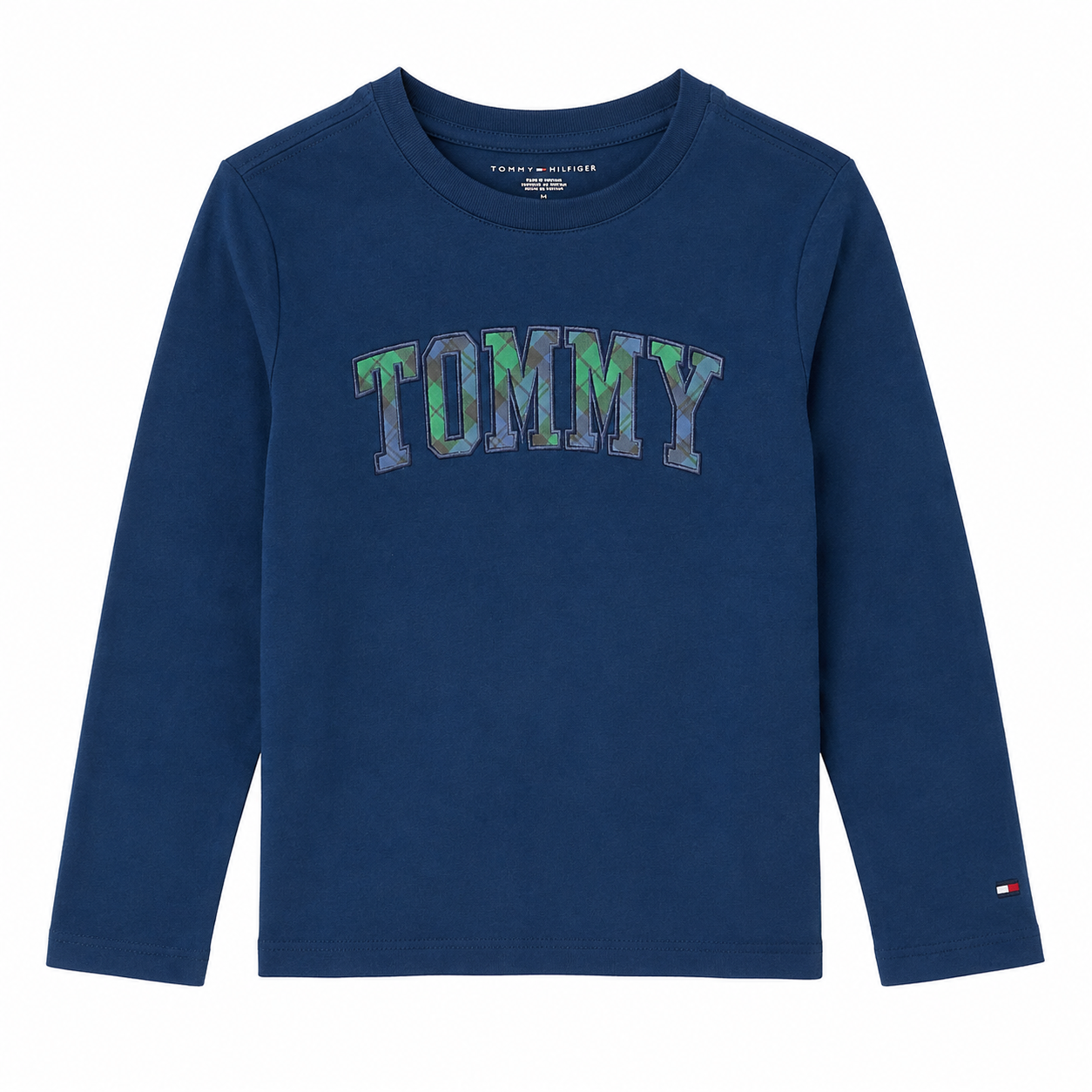Tommy Hilfiger Kids' Black Watch Tommy Logo T-Shirt