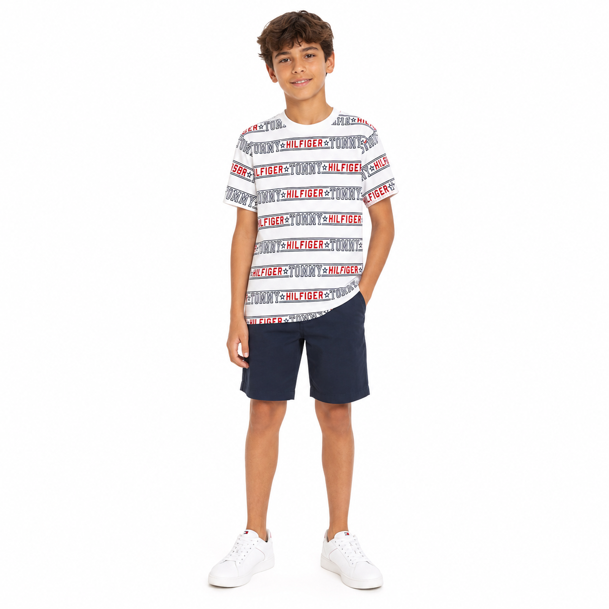 Tommy Hilfiger short-sleeve crewneck T-shirt