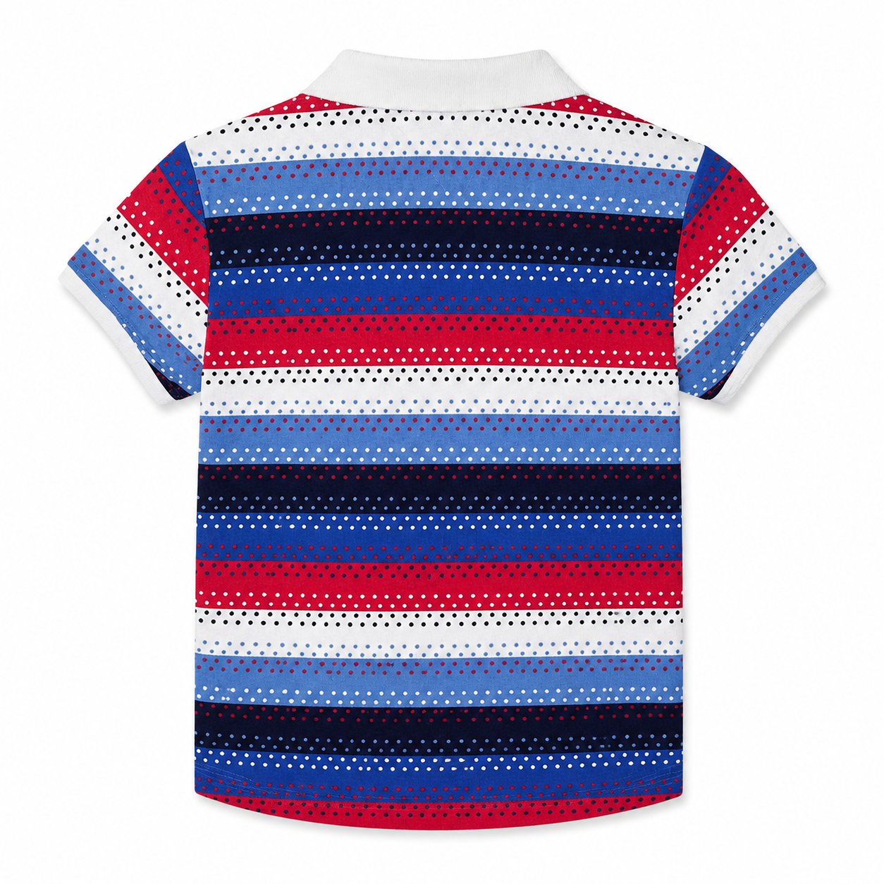 Tommy Hilfiger striped short-sleeve polo shirt