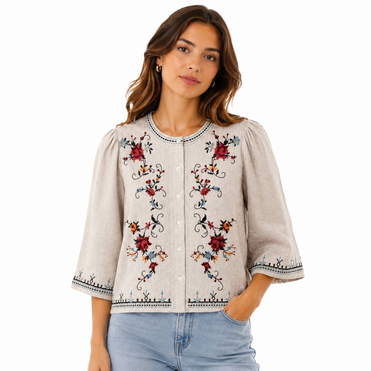 Solitaire Bohemian style blouse Women’s