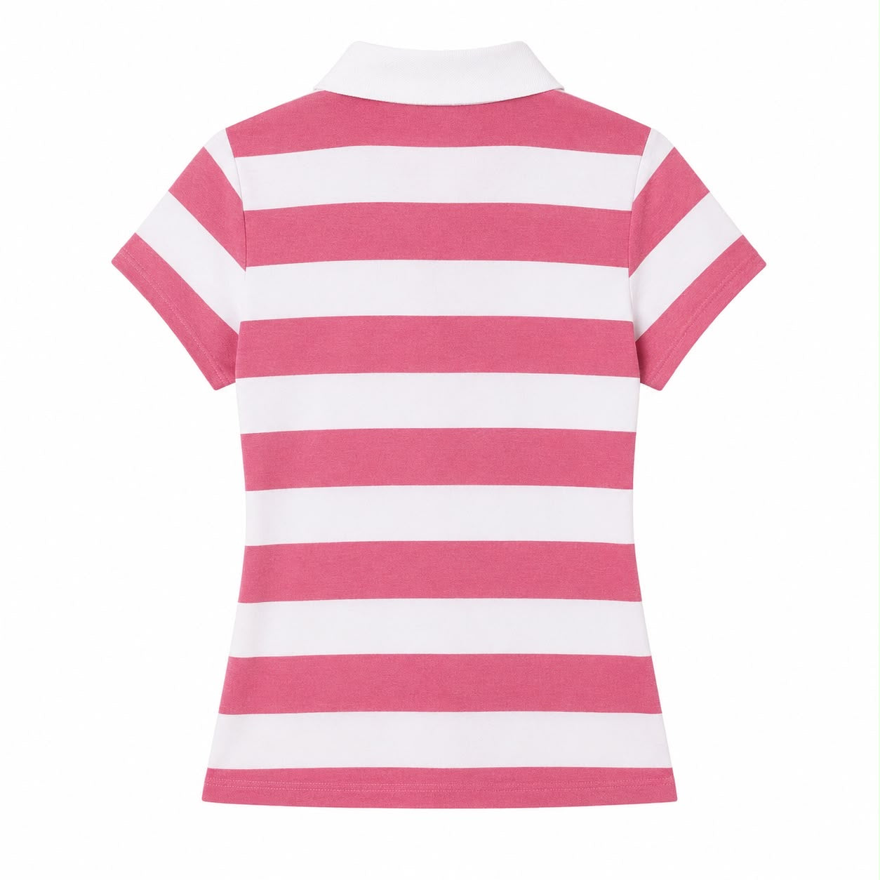 Tommy Hilfiger Slim Fit Rugby Stripe Zip Polo Women’s