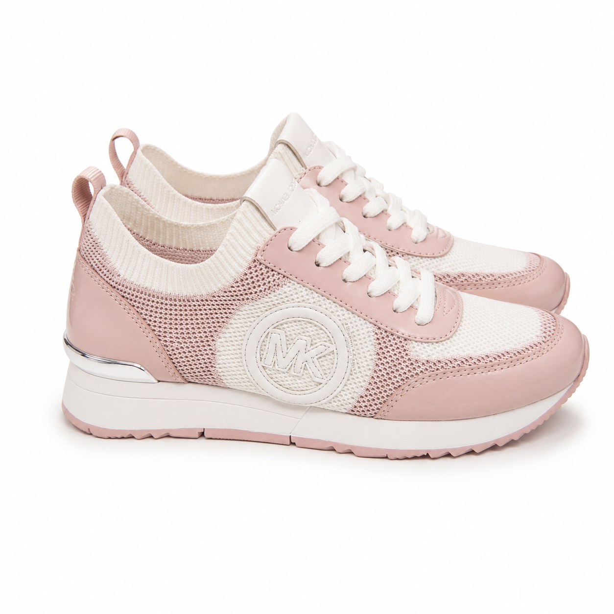 Michael Kors Zapatilla Jenkins de tejido elástico de dos tonos