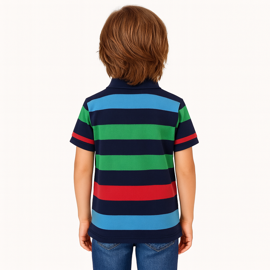 Tommy Hilfiger Boys' Stripe Polo