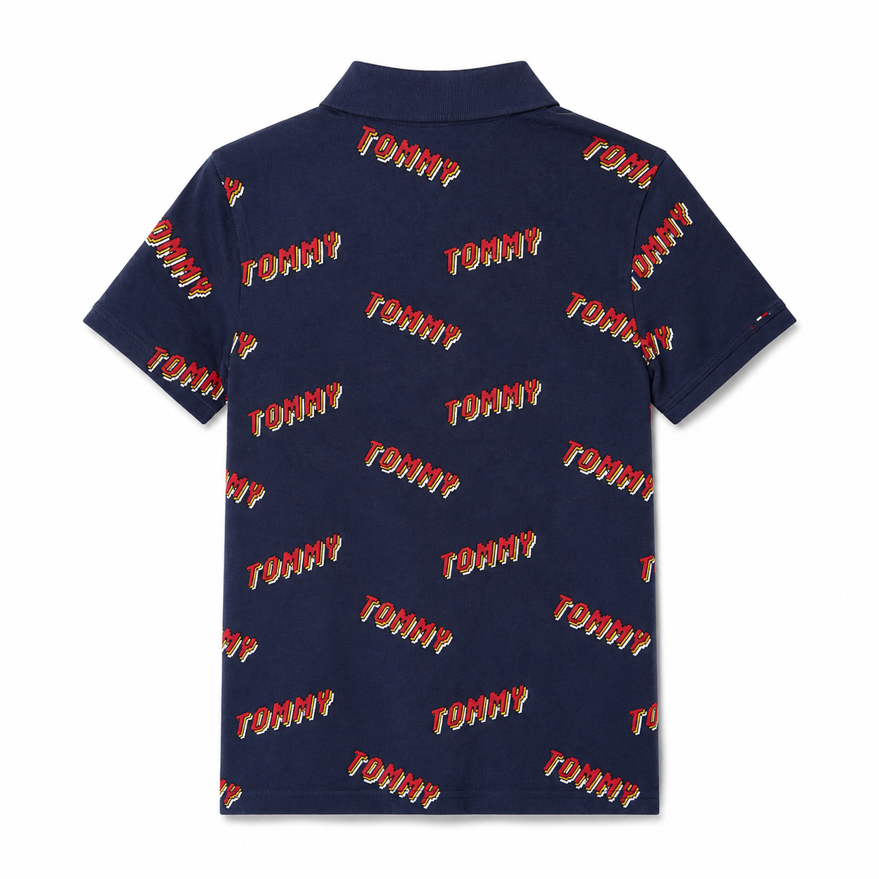 Tommy Hilfiger Kids Cobalt Sapphire Cotton Logo T-Shirt