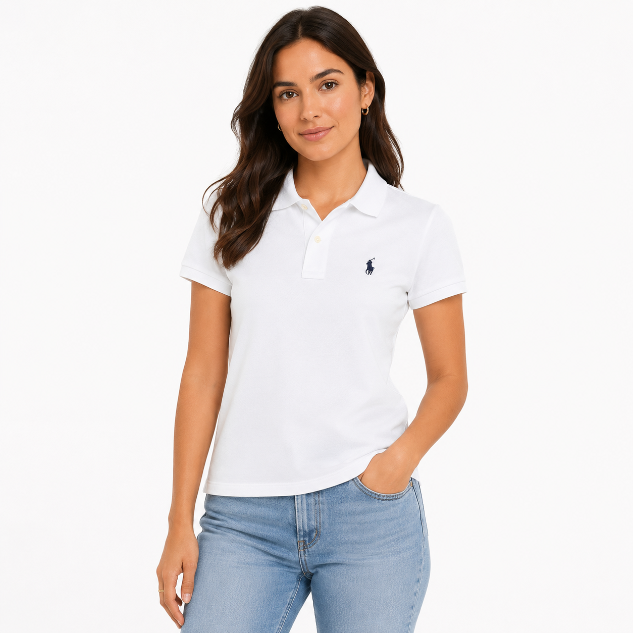 Ralph Lauren Cotton Mesh Polo Shirt