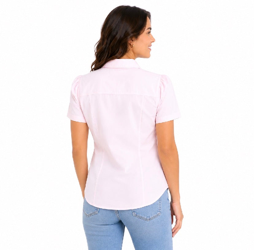 Tommy Hilfiger Chemise Oxford à manches courtes