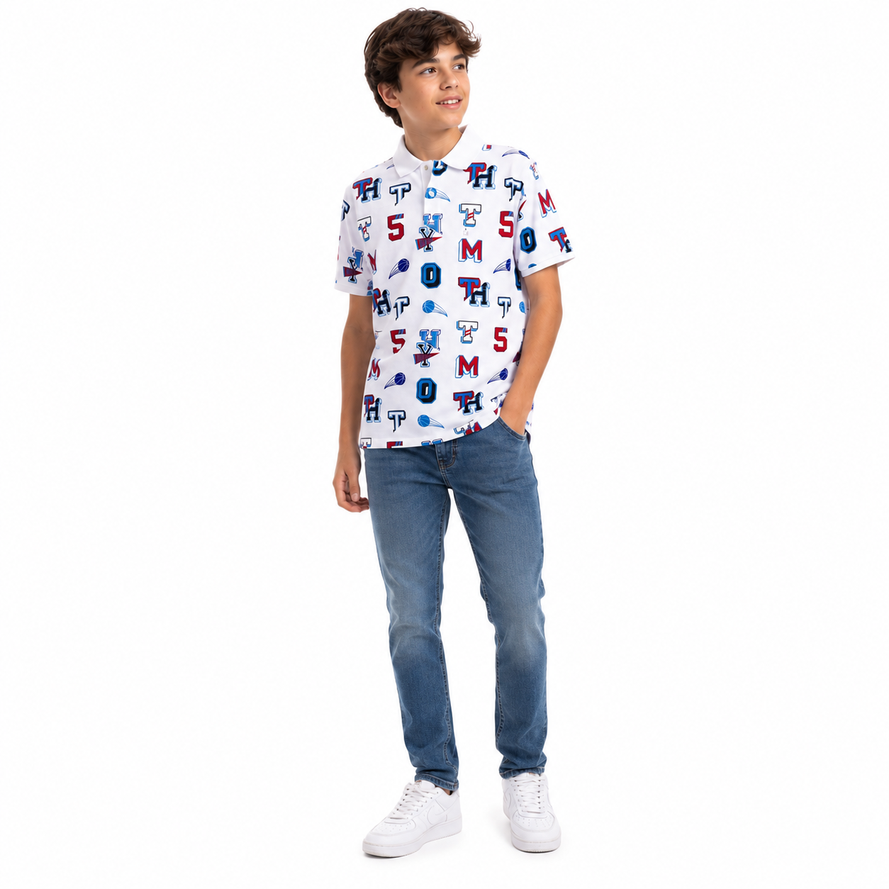 Tommy Hilfiger-Kids' Collegiate Polo