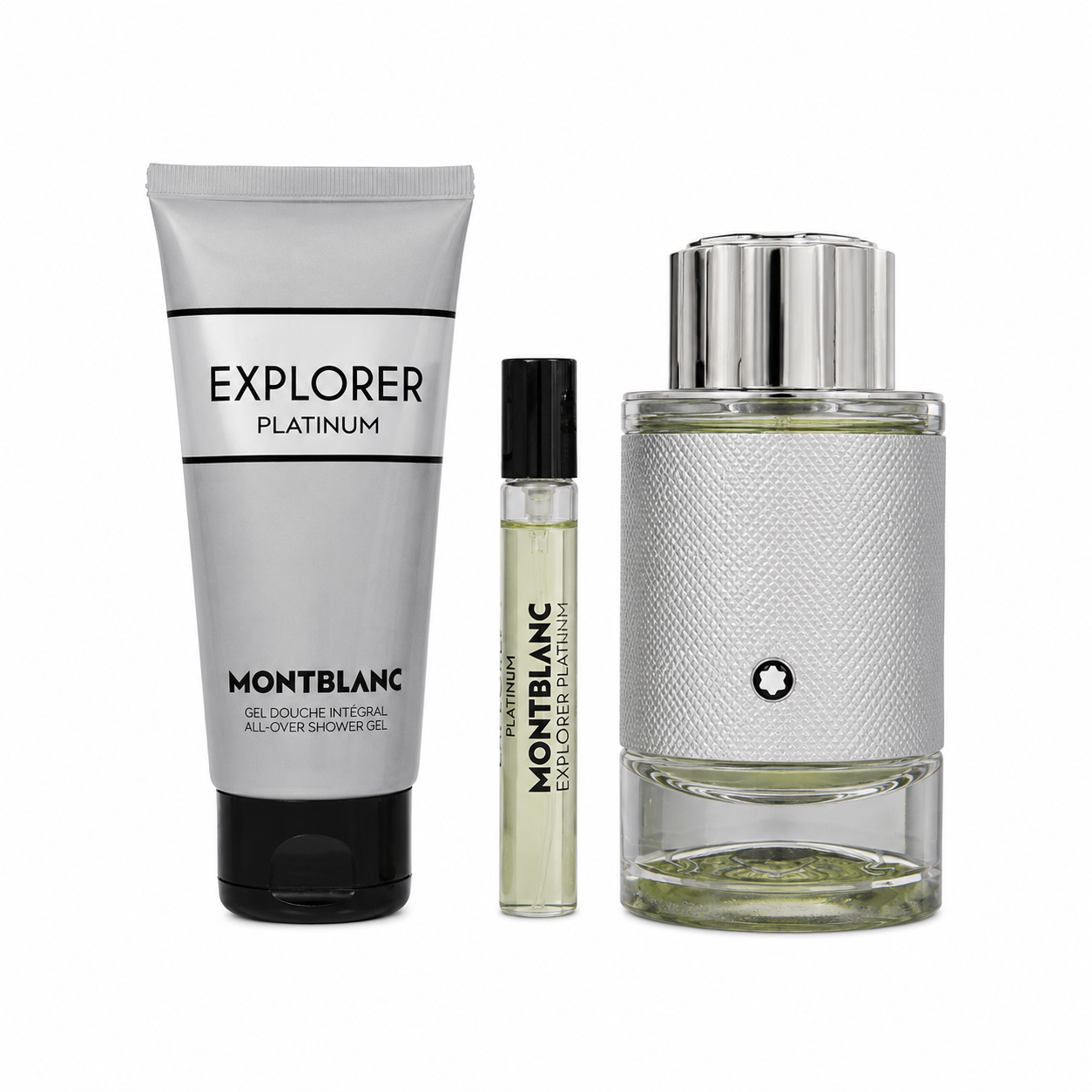 Mont Blanc E. Platinum 3pc.100MLSP+3.3 SG+MINI