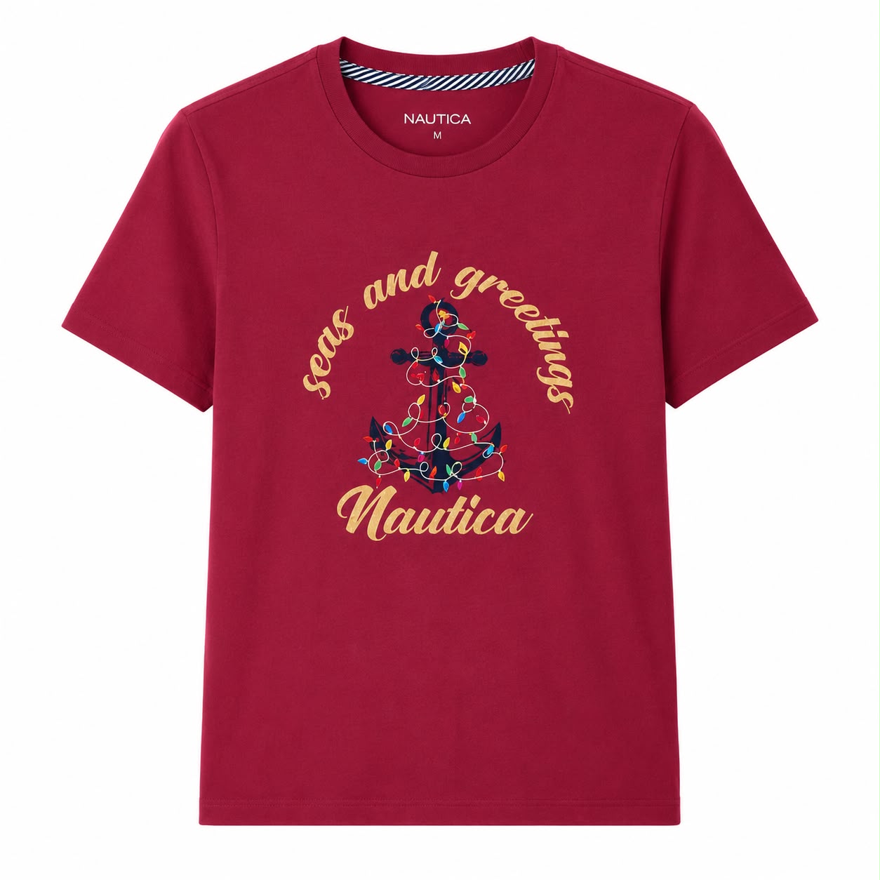 Náutica Sea & Greetings Foil Graphic T-Shirt