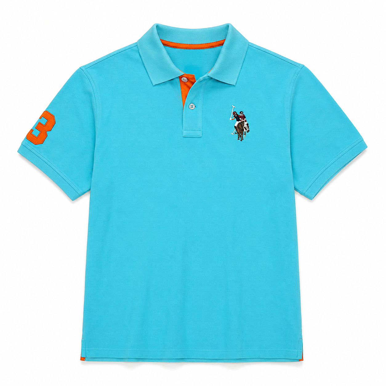 U.S. Polo Assn. boys' pique polo shirt