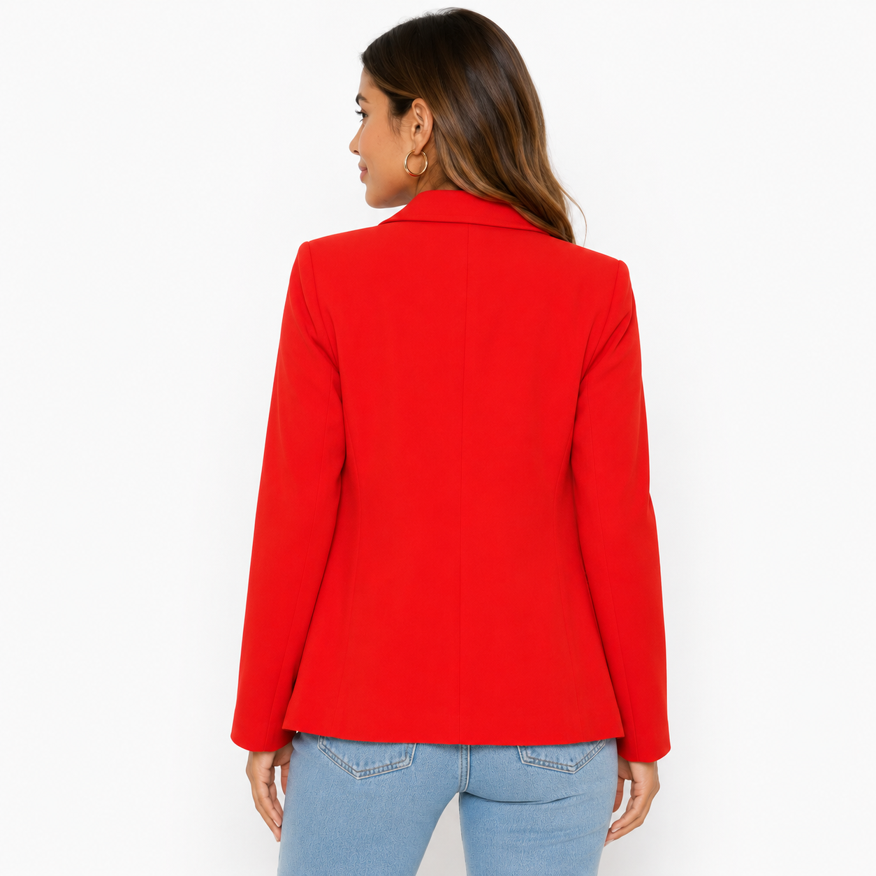 Melloday Blazer  brand has a fitted and open design womens