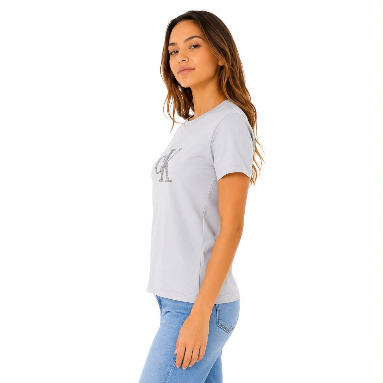 Calvin Klein t-shirt features a ck logo Women’s