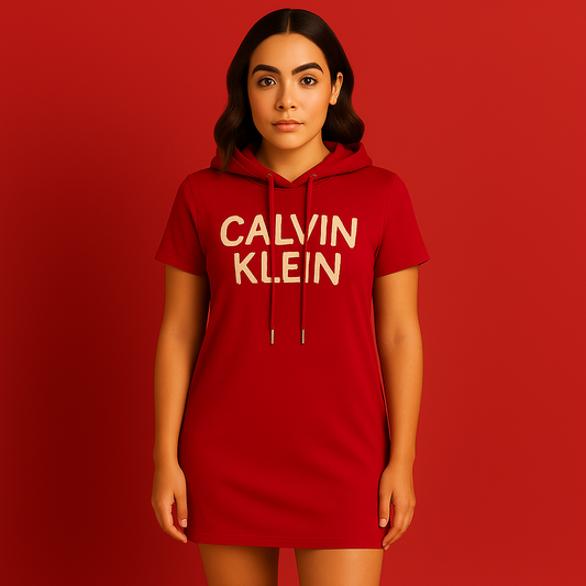 Calvin Klein Women's Everyday Essential Logo T-Shirt Dress