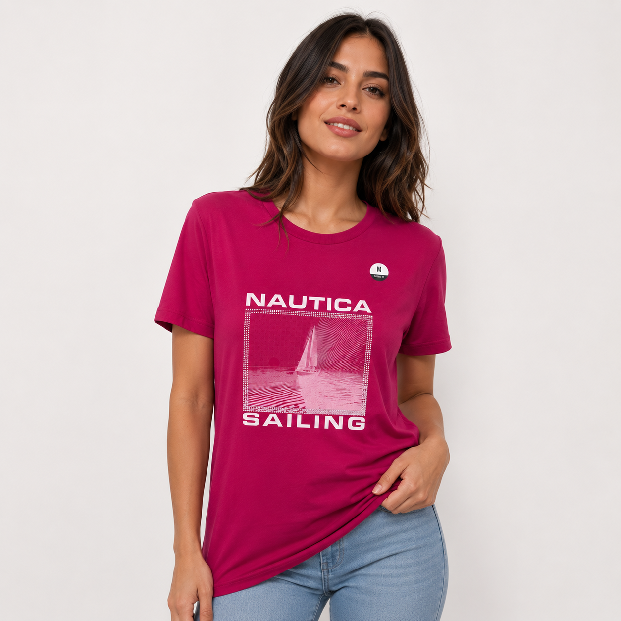 Nautica Neon Sailing Graphic T-Shirt