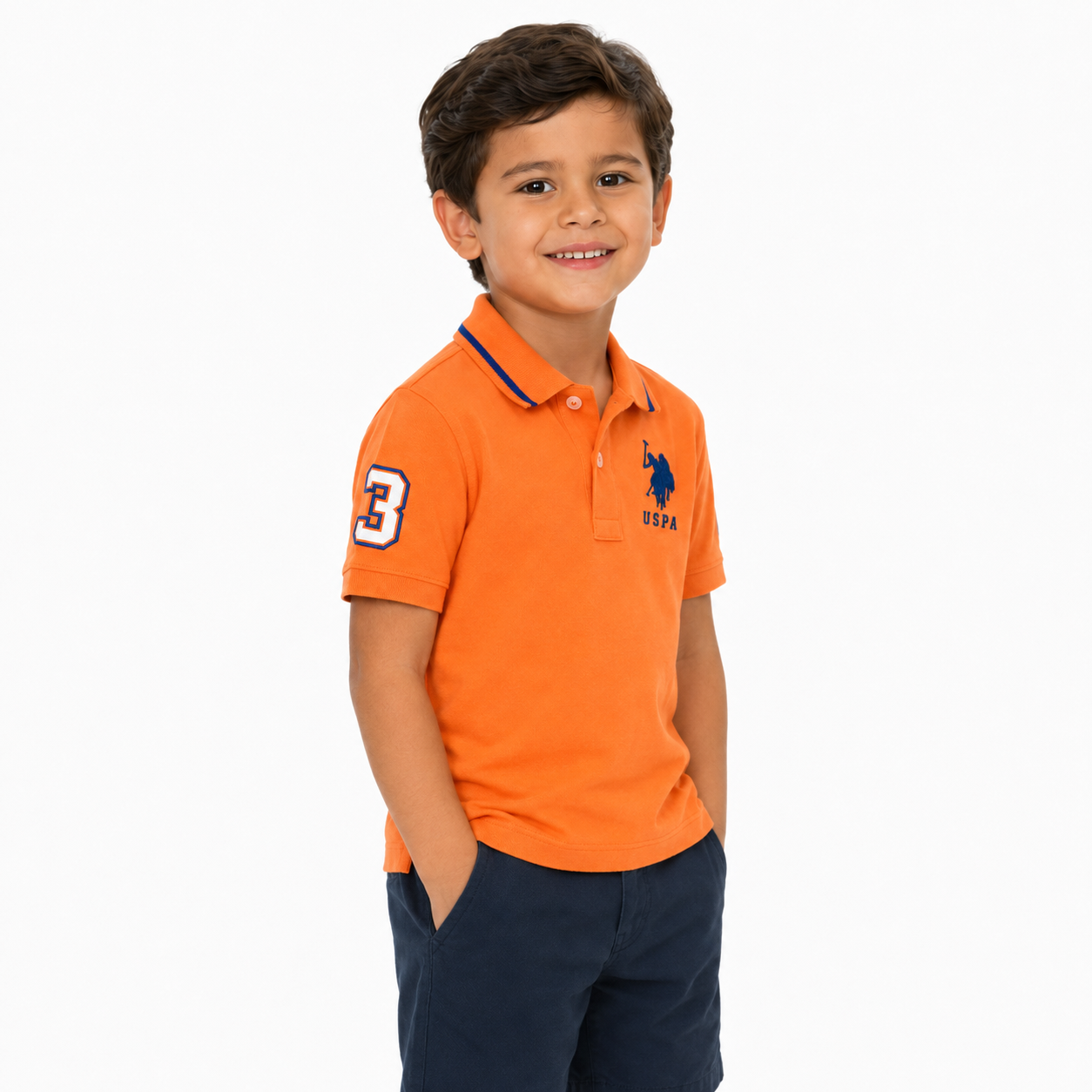 U.S. Polo Assn. pique polo shirt