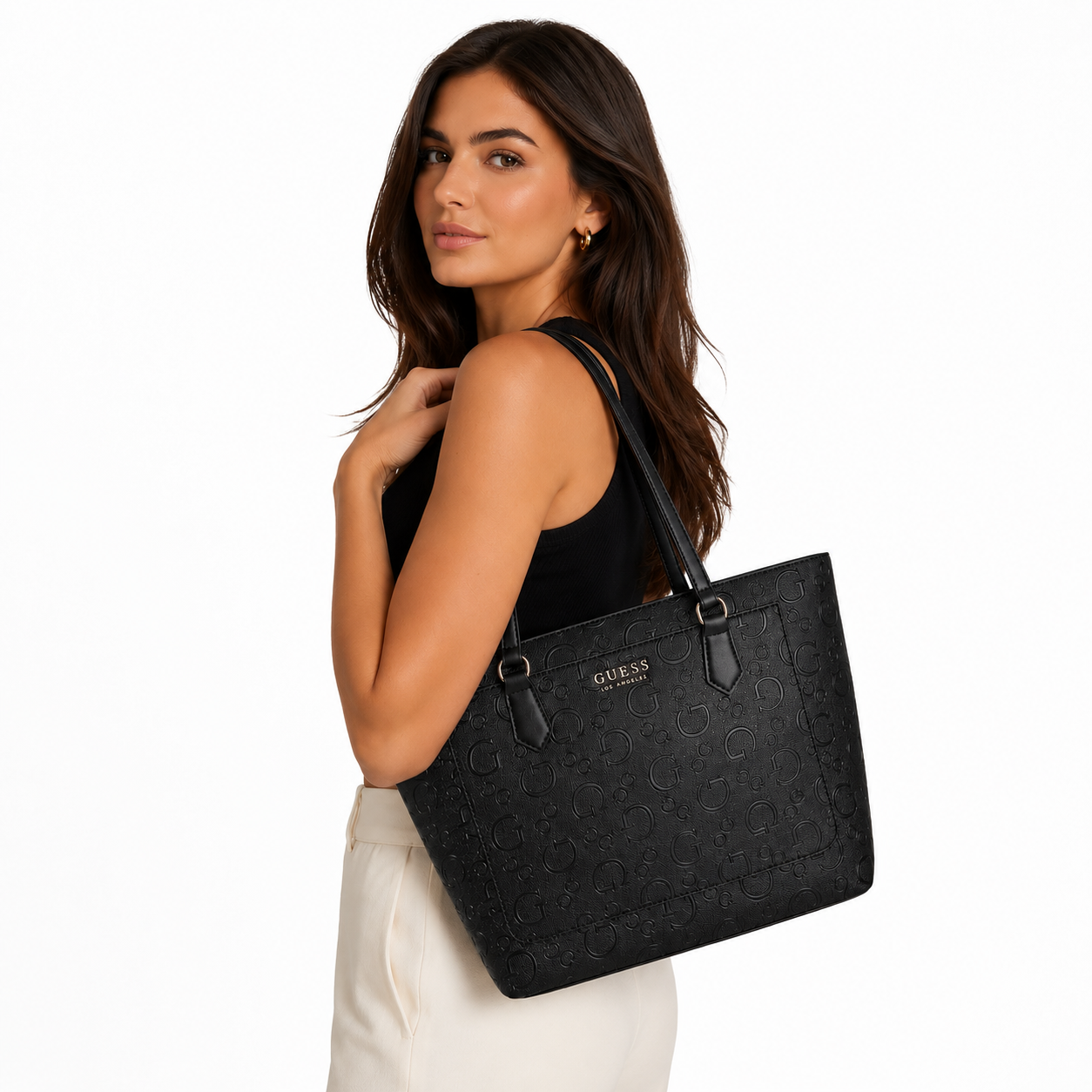 Guess Medford Logo Carryall Tote