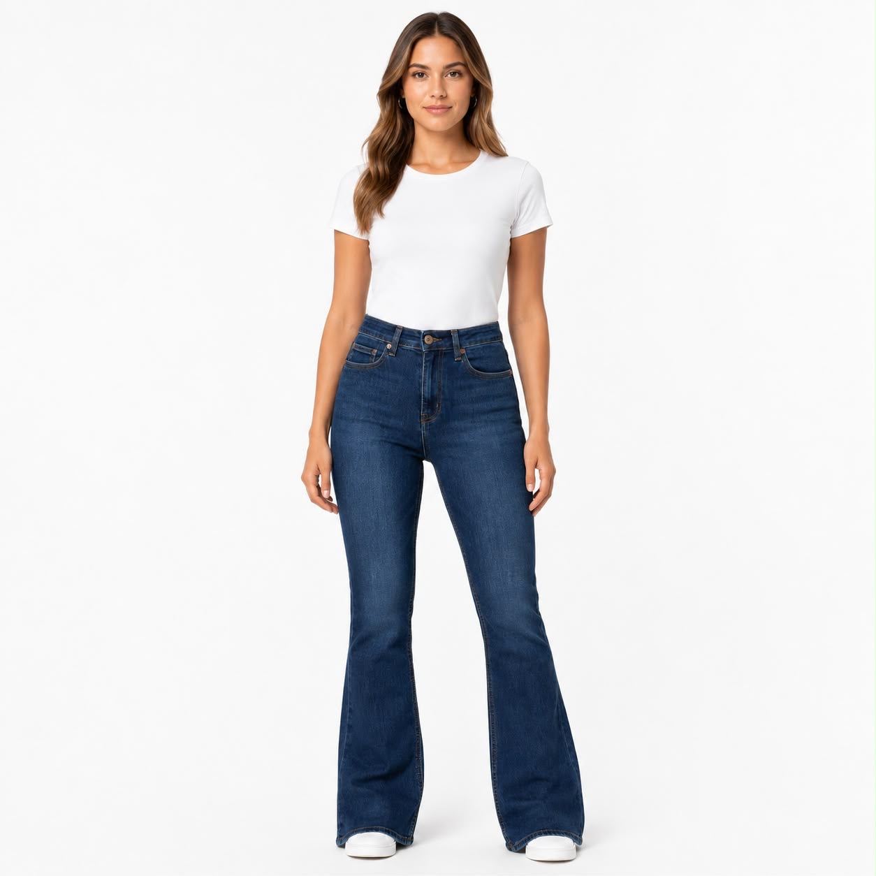 Levi's Womens 726 Flare Jeans Eternal Indigo - Dark Wash