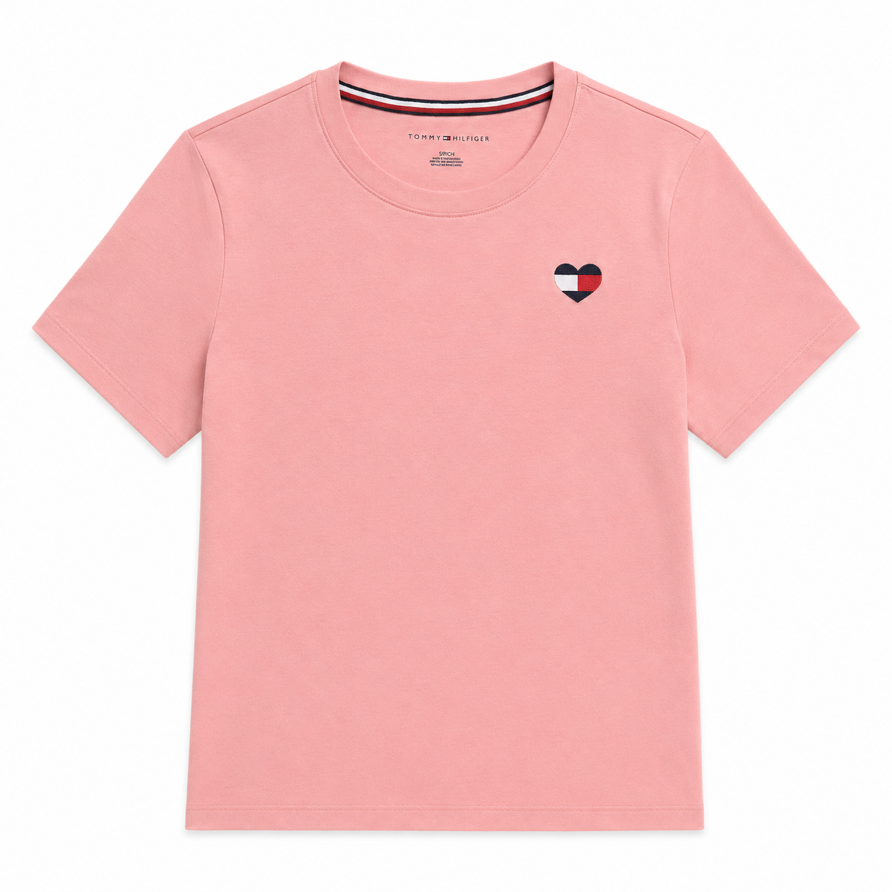 Tommy Hilfiger womens Tommy Hilfiger Women's Flag Heart Tee