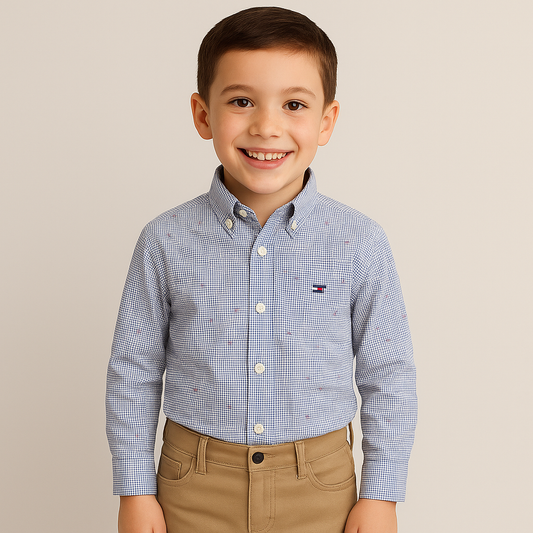 Tommy Hilfiger Kids' Gingham Shirt