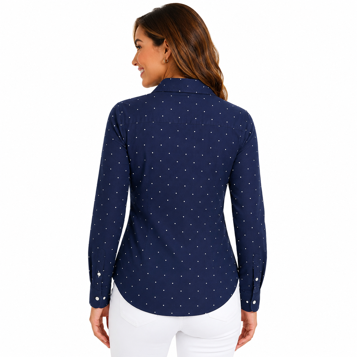 U.S Polo Assn Solid Stretch Poplin Shirt