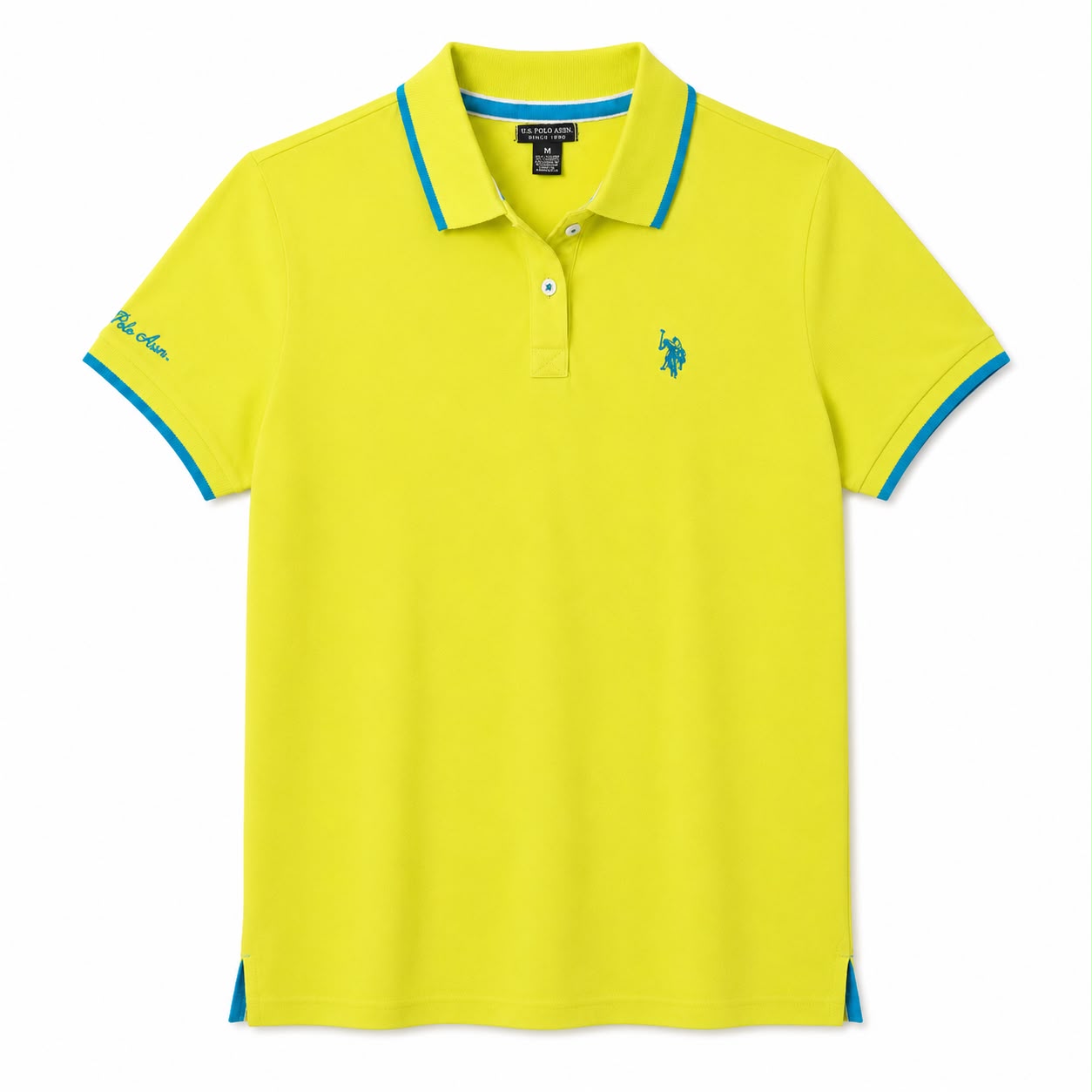 U.S. Polo Assn. Women's Tipped Polo Shirt