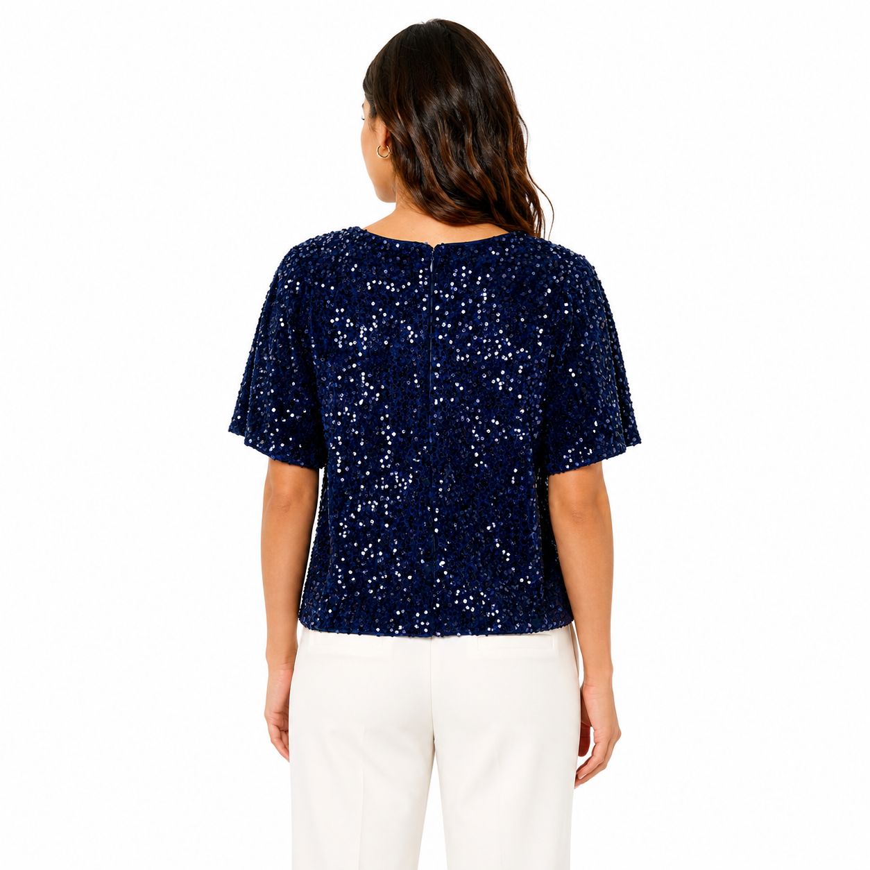 Nanette Lepore navy blue blouse Women’s