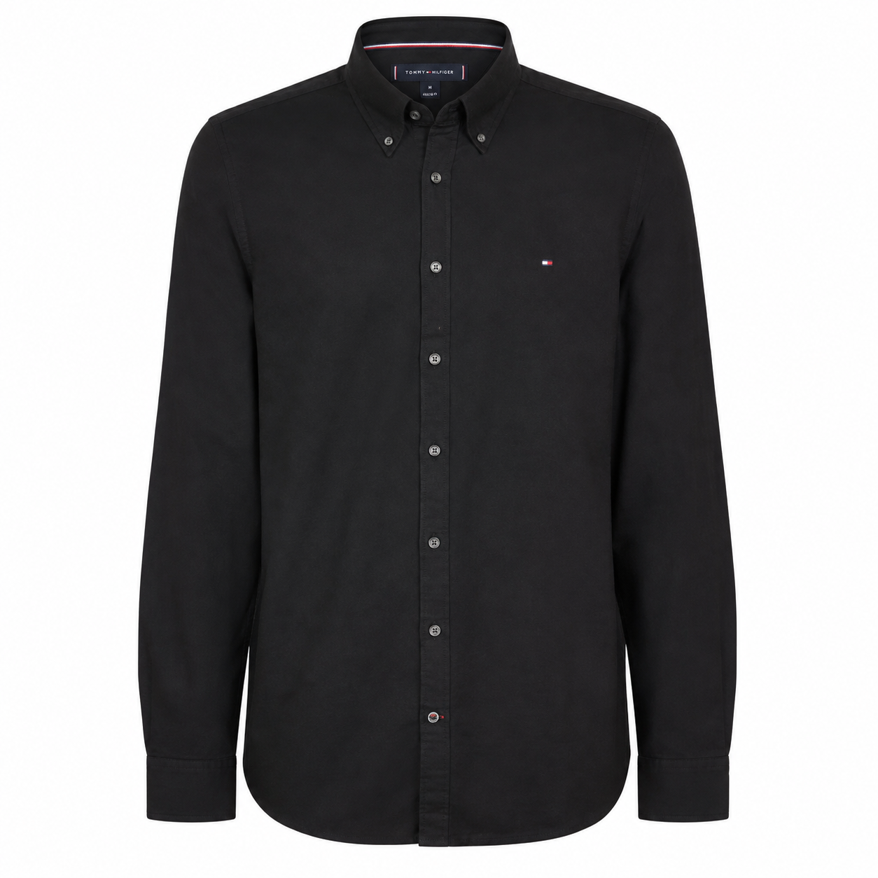 Tommy Hilfiger long sleeve black shirt