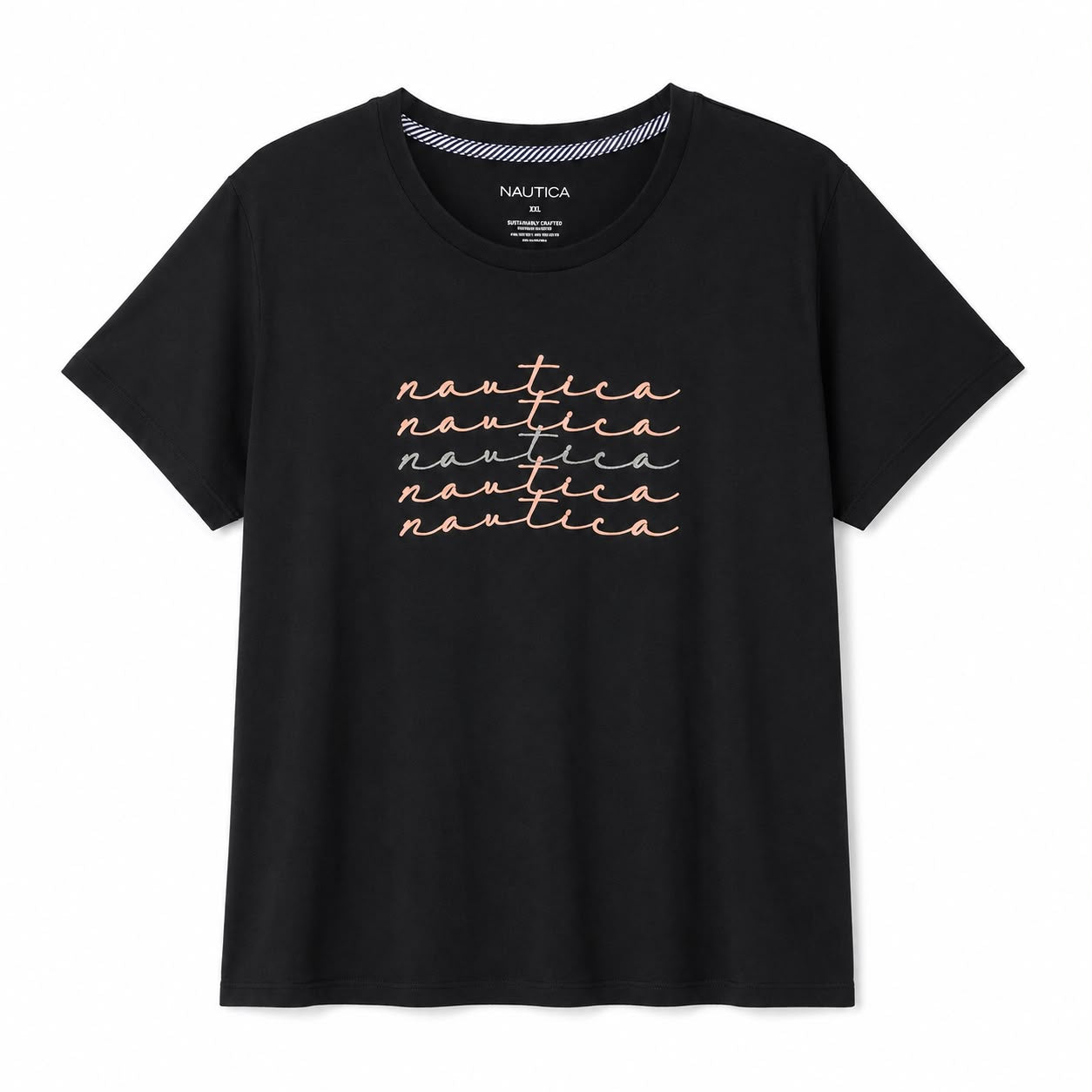 Nautica Glitter Graphic T-Shirt
